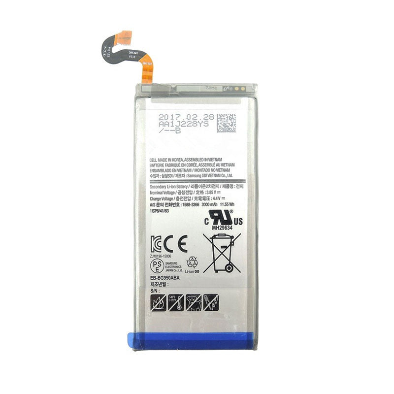 Replacement Battery for Samsung Galaxy S8 (G950), EB-BG950ABE EB-BG950ABA Replacement Battery for Samsung Galaxy S8 (G950), EB-BG950ABE EB-BG950ABA
